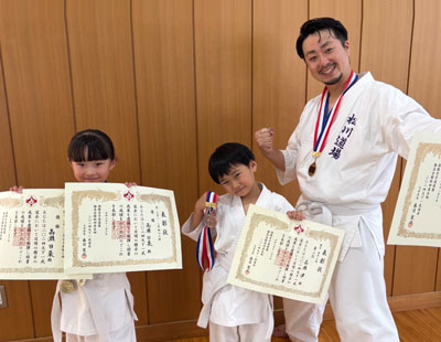 空手で育む家族の時間